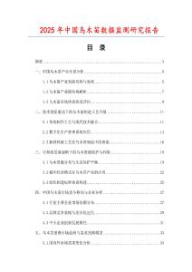 2025年中國烏木笛數(shù)據(jù)監(jiān)測研究報告