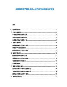 中國相聲曲藝基金會新人培養(yǎng)與市場拓展分析報告