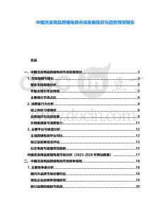 中國(guó)洗滌用品跨境電商市場(chǎng)發(fā)展現(xiàn)狀與趨勢(shì)預(yù)測(cè)報(bào)告