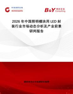 2026年中國照明模塊用LED封裝行業(yè)市場動態(tài)分析及產業(yè)前景研判報告