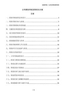 公司績(jī)效考核流程優(yōu)化方案