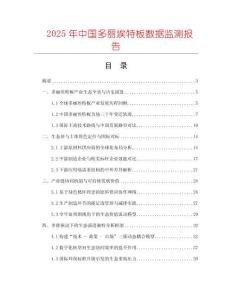 2025年中國(guó)多麗埃特板數(shù)據(jù)監(jiān)測(cè)報(bào)告