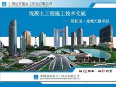 FJ中建混凝土工程技術(shù)交底