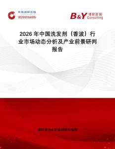 2026年中國洗發(fā)劑（香波）行業(yè)市場動態(tài)分析及產(chǎn)業(yè)前景研判報告