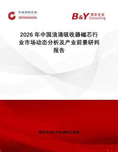 2026年中國(guó)浪涌吸收器磁芯行業(yè)市場(chǎng)動(dòng)態(tài)分析及產(chǎn)業(yè)前景研判報(bào)告