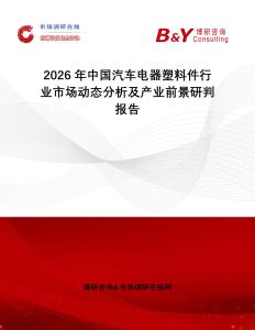 2026年中國汽車電器塑料件行業市場動態分析及產業前景研判報告