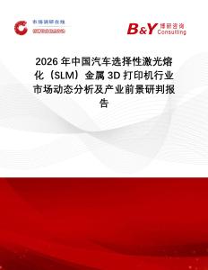 2026年中國汽車選擇性激光熔化（SLM）金屬3D打印機(jī)行業(yè)市場動態(tài)分析及產(chǎn)業(yè)前景研判報告