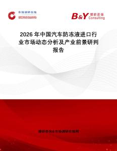 2026年中國汽車防凍液進口行業市場動態分析及產業前景研判報告