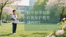 初中春季春游自我保護(hù)教育課件 PPT