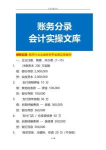 做賬實(shí)操-醫(yī)藥行業(yè)全盤賬務(wù)帶金額實(shí)操案例