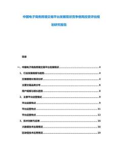 中國電子商務(wù)跨境交易平臺(tái)發(fā)展現(xiàn)狀競(jìng)爭(zhēng)格局投資評(píng)估規(guī)劃研究報(bào)告