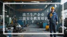 法蘭生產(chǎn)企業(yè)三級(jí)安全教育培訓(xùn)
