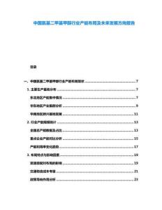中國氨基二甲基甲醇行業(yè)產(chǎn)能布局及未來發(fā)展方向報(bào)告