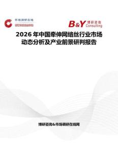 2026年中國牽伸網(wǎng)絡(luò)絲行業(yè)市場動態(tài)分析及產(chǎn)業(yè)前景研判報告