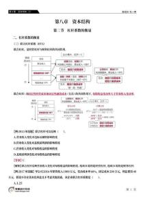 第8章 资本结构（2）-张一琳老师