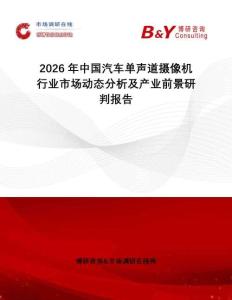 2026年中国汽车单声道摄像机行业市场动态分析及产业前景研判报告