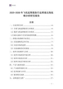 2025-2030年飛機(jī)起降服務(wù)行業(yè)跨境出海戰(zhàn)略分析研究報(bào)告