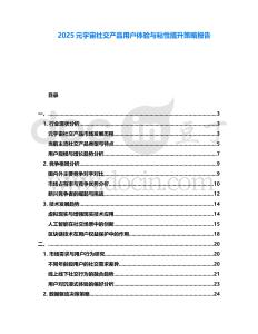 2025元宇宙社交產(chǎn)品用戶體驗與粘性提升策略報告