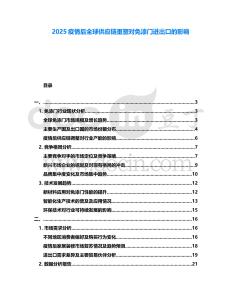 2025疫情后全球供應鏈重塑對免漆門進出口的影響
