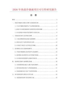 2026年熱浪冷燙液項(xiàng)目可行性研究報(bào)告