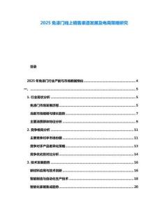 2025免漆門線上銷售渠道發(fā)展及電商策略研究