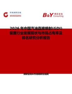 2026年中國汽油直接噴射(GDI)裝置行業(yè)發(fā)展現(xiàn)狀與市場(chǎng)占有率及排名研究分析報(bào)告