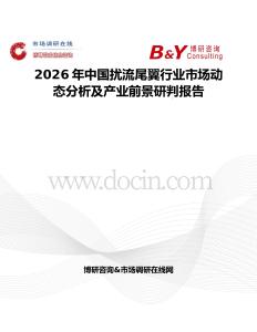 2026年中國擾流尾翼行業(yè)市場動(dòng)態(tài)分析及產(chǎn)業(yè)前景研判報(bào)告