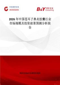 2026年中國蒼耳子鼻炎膠囊行業(yè)市場規(guī)模及投資前景預(yù)測分析報(bào)告