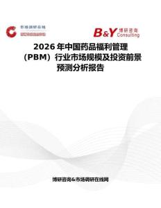 2026年中國藥品福利管理（PBM）行業市場規模及投資前景預測分析報告