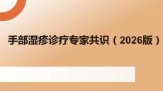 手部濕疹診療專家共識(shí)（2026版）