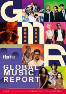 2026年全球音樂產業報告 IFPI Global Music Report 2026