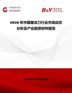 2026年中國屠龍刀行業市場動態分析及產業前景研判報告