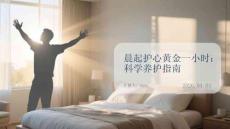 晨起護心黃金一小時：科學養護指南(1)