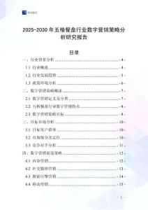 2025-2030年五格餐盤(pán)行業(yè)數(shù)字營(yíng)銷(xiāo)策略分析研究報(bào)告