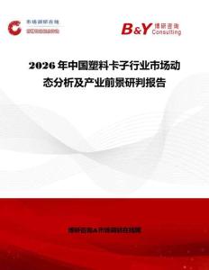 2026年中國塑料卡子行業(yè)市場動態(tài)分析及產業(yè)前景研判報告