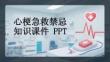 心梗急救禁忌知識(shí)課件 PPT