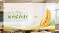 小學節約糧食教育課件 PPT
