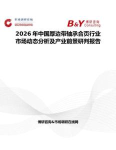 2026年中国厚边带轴承合页行业市场动态分析及产业前景研判报告
