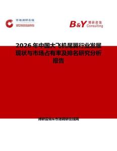 2026年中國大飛機(jī)尾翼行業(yè)發(fā)展現(xiàn)狀與市場占有率及排名研究分析報告