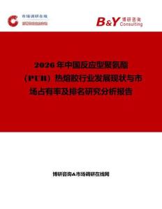 2026年中國反應(yīng)型聚氨酯（PUR）熱熔膠行業(yè)發(fā)展現(xiàn)狀與市場占有率及排名研究分析報告