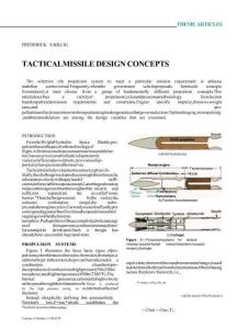 戰(zhàn)術(shù)導(dǎo)彈設(shè)計(jì)概念 TACTICAL MISSILE DESIGN CONCEPTS