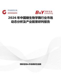 2026年中國糖生物學酶行業(yè)市場動態(tài)分析及產(chǎn)業(yè)前景研判報告