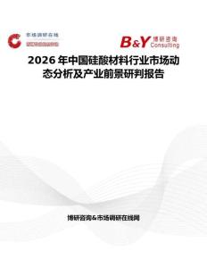 2026年中國硅酸材料行業市場動態分析及產業前景研判報告