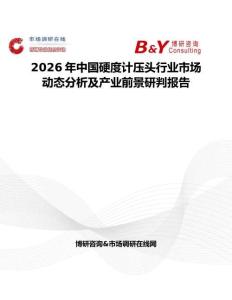 2026年中國硬度計(jì)壓頭行業(yè)市場動態(tài)分析及產(chǎn)業(yè)前景研判報(bào)告