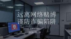 遠(yuǎn)離網(wǎng)絡(luò)賭博 謹(jǐn)防詐騙陷阱