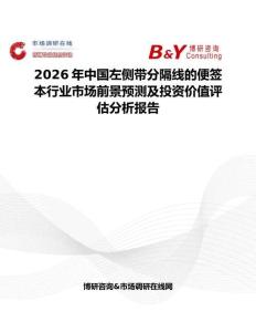2026年中國左側帶分隔線的便簽本行業市場前景預測及投資價值評估分析報告