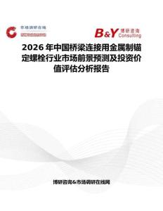 2026年中國橋梁連接用金屬制錨定螺栓行業市場前景預測及投資價值評估分析報告