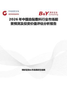 2026年中國自黏敷料行業市場前景預測及投資價值評估分析報告