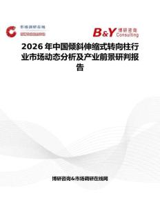 2026年中國傾斜伸縮式轉(zhuǎn)向柱行業(yè)市場動態(tài)分析及產(chǎn)業(yè)前景研判報(bào)告