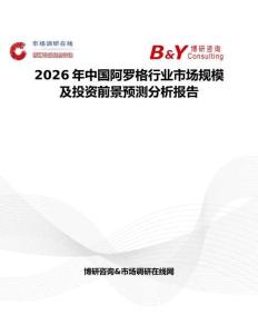 2026年中國阿羅格行業市場規模及投資前景預測分析報告